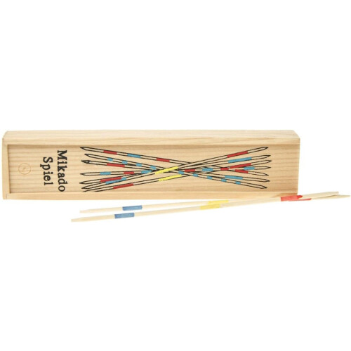 Mikado Tile Game Wood 18 cm 41 Decors