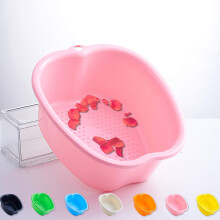 Foot Massage Foot Bath Basin With Built-In Massage Points, Large Foot Bath Spa Bowl For Soaking Toe Nails And Ankles, Blue, Lightweight For Easy Porta