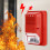 Security Fire Alarm Sound And Light Strobe Horn Siren System Sensor With IP67 Waterproof Rating Remote Controlled Function Solar Powered Option 2