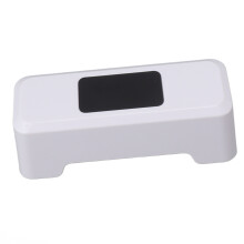 Sensore di Movimento per Scarico Automatico del Wc, Impermeabile IPX5, 150x53mm, Bianco