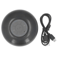 Kannettava vedenpitävä Bluetooth-kaiutin, suihkukaiutin imukuppimuotoilulla, sisäänrakennettu mikrofoni keittiöön ja kylpyhuoneeseen,