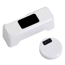 Kabellose Infrarot-Toilettenspülung mit berührungsloser, automatischer Spülung, Bewegungssensor, wiederaufladbar, USB-betrieben, wassersparend,