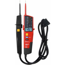 Efficiënte spanningsmeter in penvorm, waterdicht en voorzien van een continuïteitsmeter, ideaal voor veilige en betrouwbare elektrische inspecties.