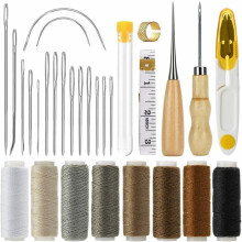 Upholstery Repair Kit for Wide Application, Heavy Duty Sewing Kit with Easy to Use Features, Including Leather Craft Tool Kit and Various Sewing
