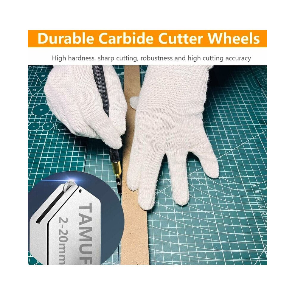 Glass Cutters For Thick Glass Tiles Mirror Mosaic Cutting, Professional Glass Cutting Tool With Automatic Oil Feed And Ergonomic Non-Slip Handle 9128293324168