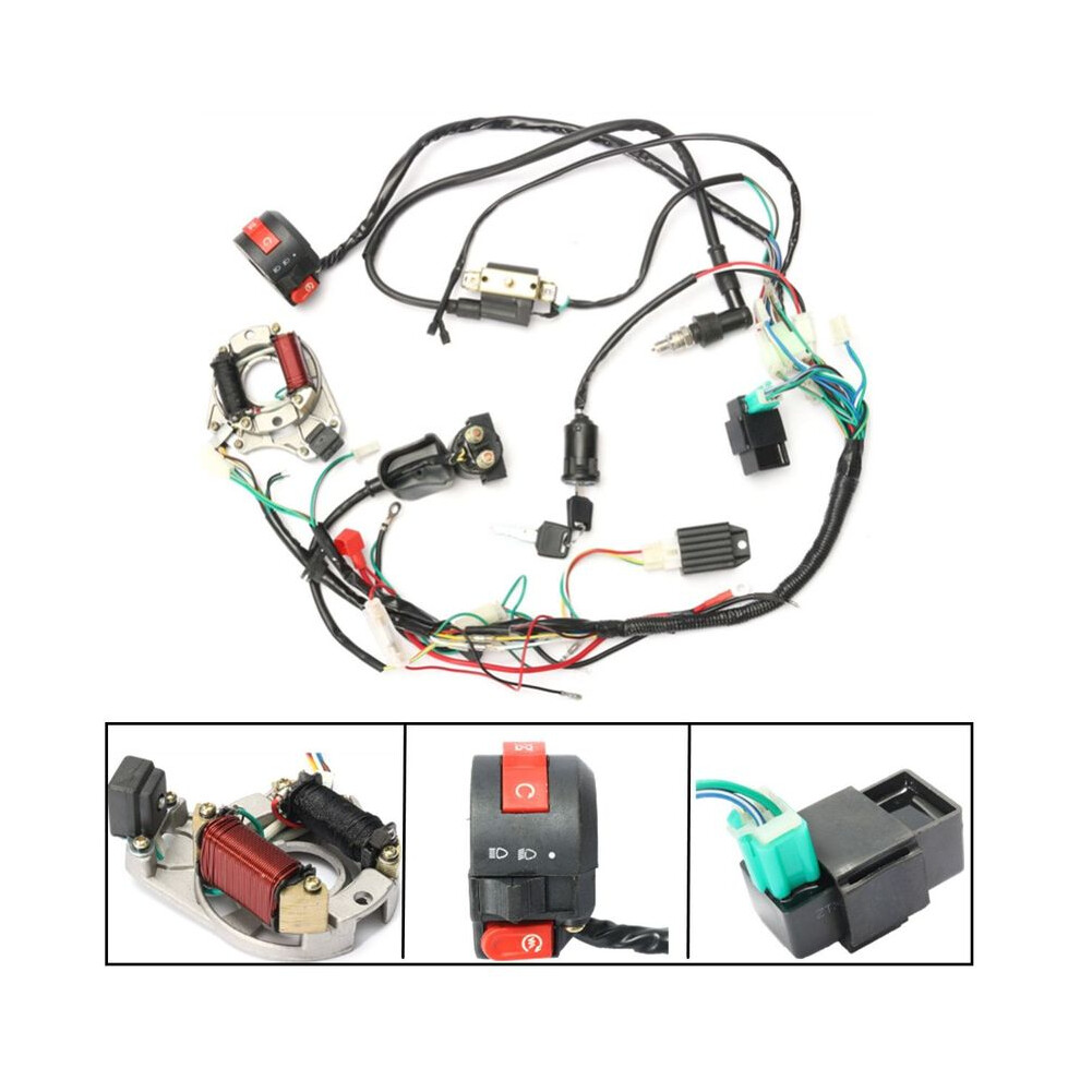 22Mm Diameter, Motorcycle Handlebar Control With Direct Oem Alternative And Weatherproof Design, Horn And Ignition Control Included, For Atv Quad 9173940369559