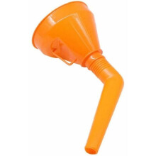 Strainer Transmission Fluid Funnel, Wide Mouth Fuel Funnel for Acid-Resistant Fluids, Oil, Gasoline, No-Spill Multifunctional Plastic Funnel (13cm)