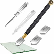Glasschneider mit ergonomischem, rutschfestem Griff und langlebigen Schneidköpfen für dauerhafte Leistung