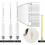 Alcohol Hydrometer Set, Equipped With Three Meters For Precise Alcohol Content Testing, Ideal For Home Brewing And Bar Use 2