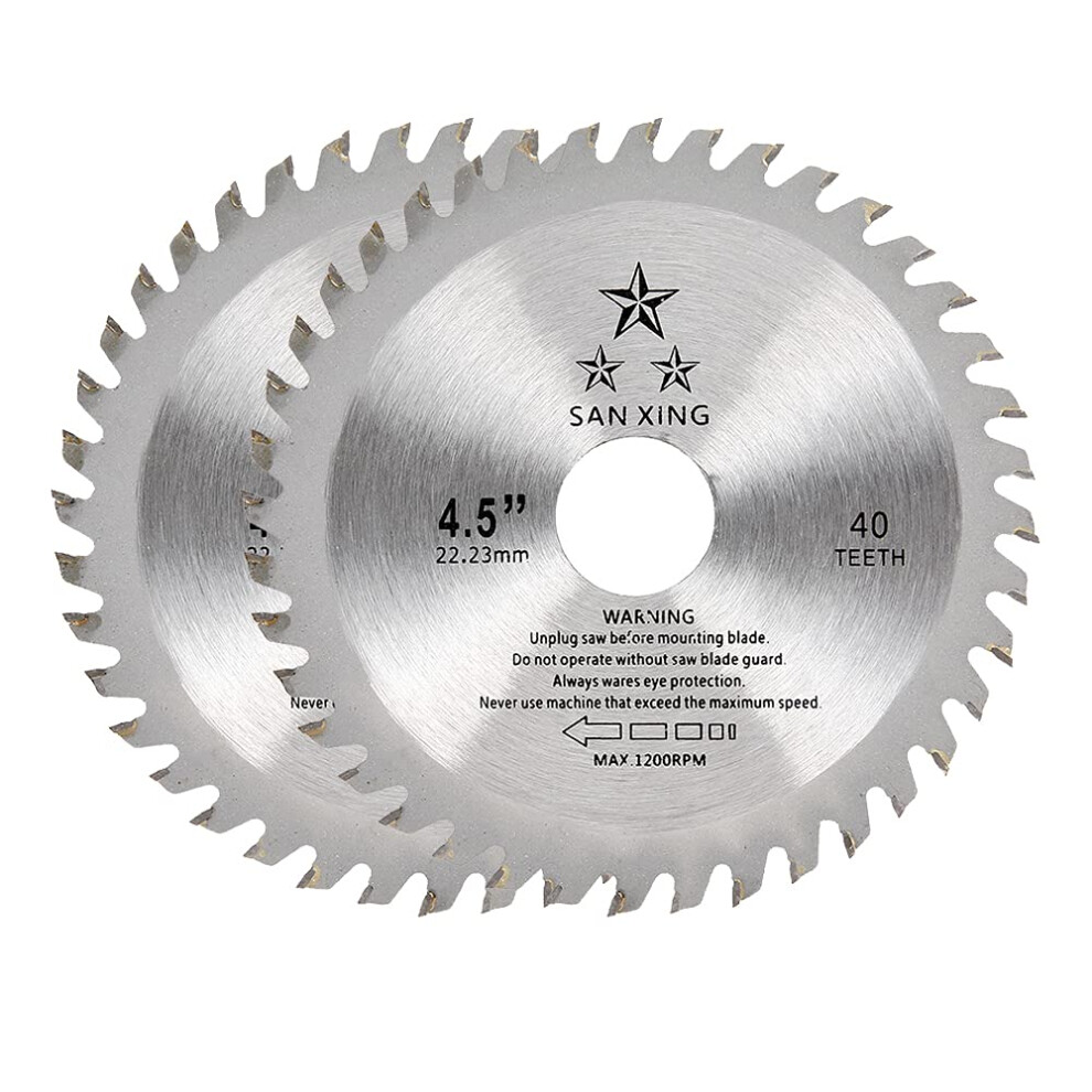 Cut With Confidence: 40T Carbide Tipped Circular Saw Blade, Fast Cutting Disc Ensuring Smooth, Clean Slices Through Wood And Plastic, Compatible With 9173940420595