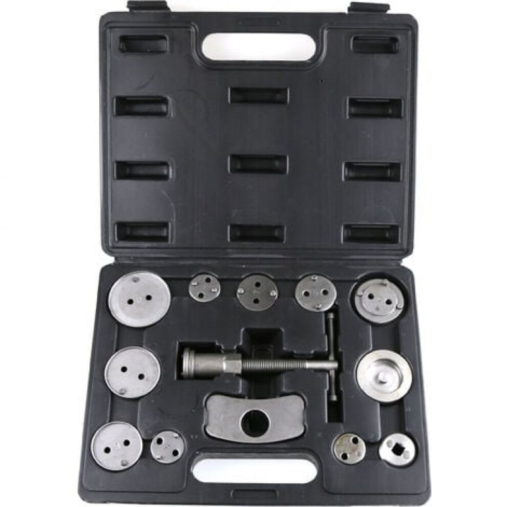 Complete Brake Caliper Tool Set, Easy Operation With Wide Application Adapters, Rust-Proof Blasted Finish Ensures Durability, Heavy Duty Caliper 9358999436623