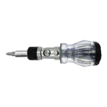 Multi-Angle Ratchet Screwdriver, Quick Switch Modes For Clockwise Counter-Clockwise And Locked Positions, Ergonomic Fingertip Operated Handle For