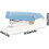 Swivel Stapler  360 Degree Binding for Construction Workshop Packaging Blue 4