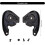 Quick Mounting Helmets Bottom Base Adapter With Stability Fixation, 2Pack ABS Helmet Parts 3