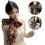 Leopard Print Scarf Lightweight Polyester Elegant-Gray 3