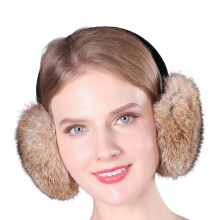 Thermally Ear Protectors Windproof Fleece Earmuff Ergonomic-B