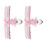Punk-Spitze-Oberschenkel-Strumpfband, elastischer Gürtel-Rosa 1