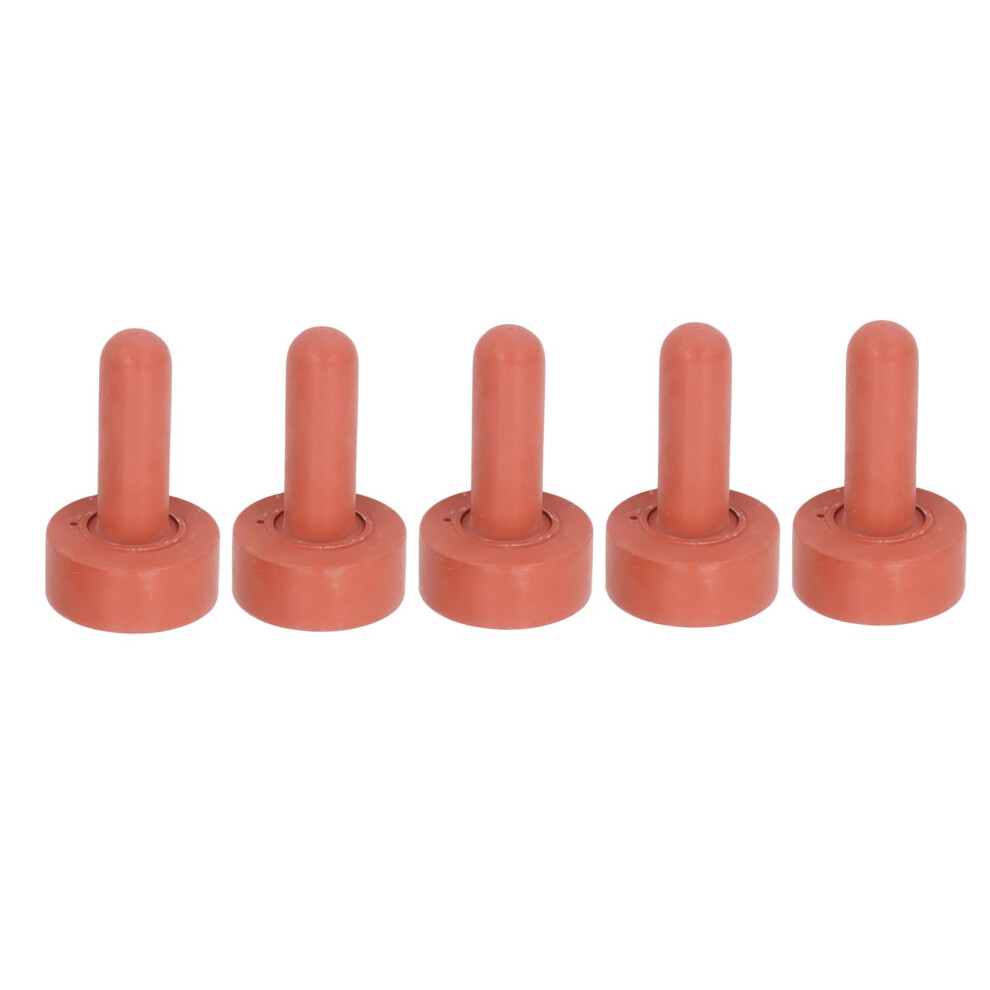 Pet Nursing Nipple 5Piece Soft Silicone Calf Nursing Bottle Nipple Set For Kitten And Puppy Small Livestock Feeder