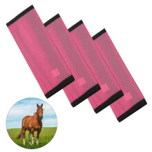 Fly Boots for Horses Set of 4 Breathable Mesh Leggings 14.5x18.5