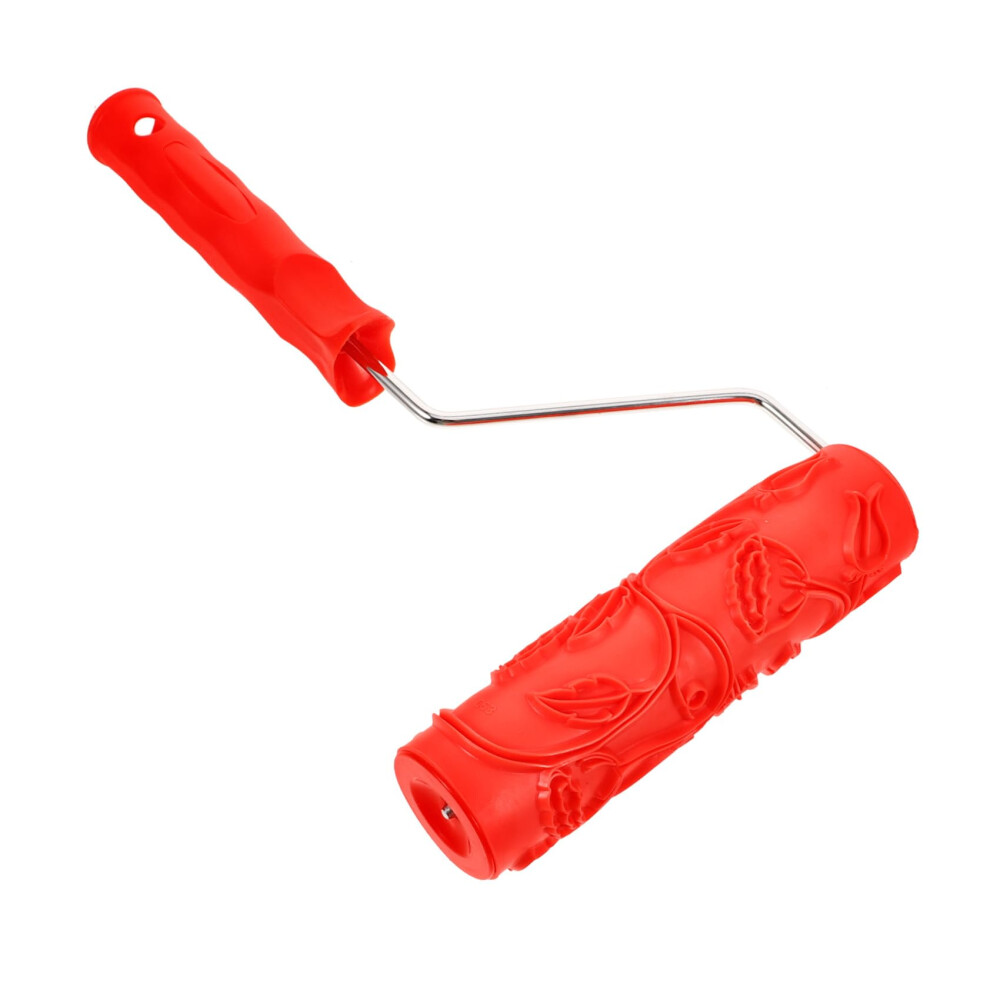 Embossed Rubber Roller Wall Paint Embossing Tool Structure Roller Pattern Paint Roller 9365049794725
