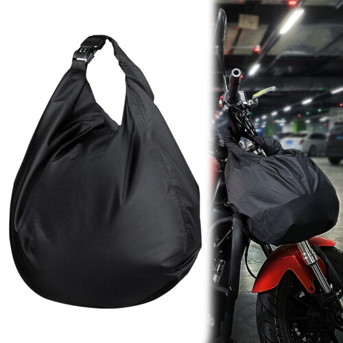Motorcycle Backpack HelmetCompatible WaterResistant Lockable For Helmets Sleek And Functional