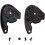 Quick Mounting Helmets Bottom Base Adapter With Stability Fixation, 2Pack ABS Helmet Parts 2