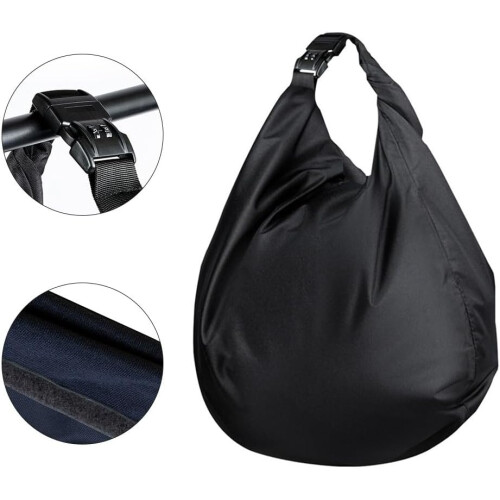 Motorcycle Backpack HelmetCompatible WaterResistant Lockable For Helmets Sleek And Functional 1