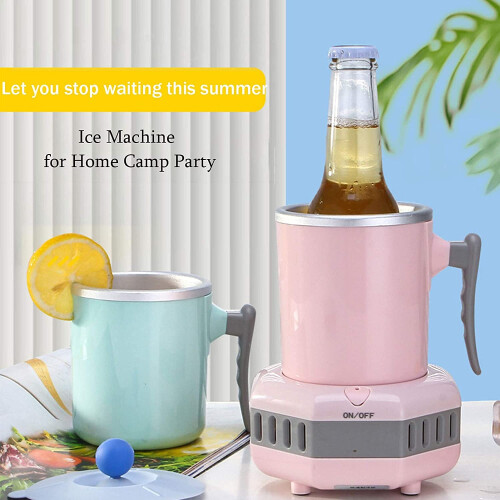 Portable Mini Ice Maker Machine Compact Countertop Ice Maker For Home Camp Party Use 2