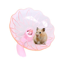Quiet Hamster Wheel – Stable, Transparent Jogging Spinner for Ferrets, Chinchilla