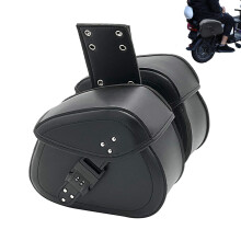 Motorcycle Saddlebags Waterproof Back Seat Storage Bag For Motorbikes Electric Vehicle Back Seat Pouch Cyclists