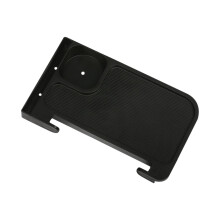 Chair Arm Table Tray, Armrest Tray with Water Bottle Holder, Black