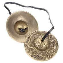 Copper Hand Bells Rhythm Cymbals Handcrafted Cymbals for Meditation, Yoga, and Decoration Quality Sound for Beginners and Advanced Users