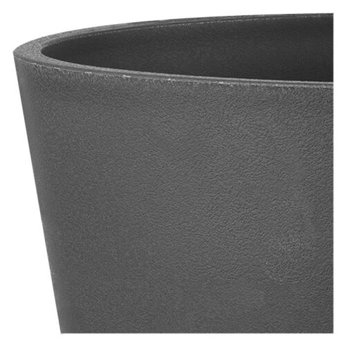 Blumentopf - ORIGIN - Kunststoff - Anthrazit - 48x40cm - DEROMA 1