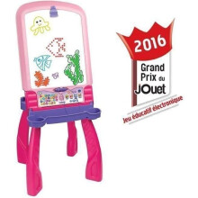 VTECH Interaktives 3-in-1-Staffelei - Rosa - Für Mädchen - Ab 3 Jahren