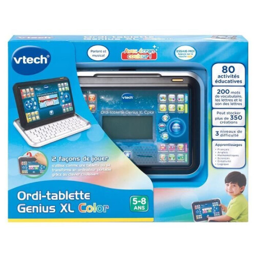 VTech VTECH - Genius XL Farbe - Kinder-Tablet - Schwarz 2