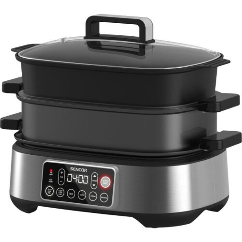 Multikocher und Grill - SENCOR - SPR 6300BK - 6 L - Schwarz 2