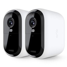 Arlo Essential 2K XL Video Security Camera Outdoor Wireless, XL Battery Operated Home Camera With Colour Night Vision, Light, Siren, 2 Way Audio & WiF