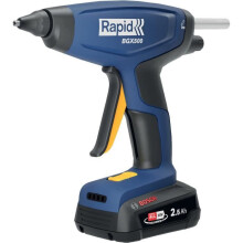 Heißklebepistole - RAPID - BGX500 - 18V Batterie - Für Heißkleber Ø12mm - Koffer (Box + Batterie + Ladegerät) - (5001514)