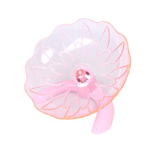Hamster Wheel, Hedgehog Wheel, Small Animal Training Wheels, Gerbil Fitness Toy, Jogging Spinner, Transparent for Gerbils, Mice, Hedgehogs pink