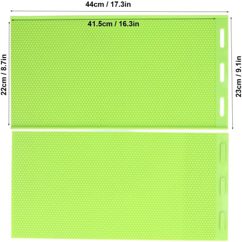 Silicone Beekeeping Mould for Precise Honeycomb Wax Sheets, Flexible Wax Sheet Press Tool 1