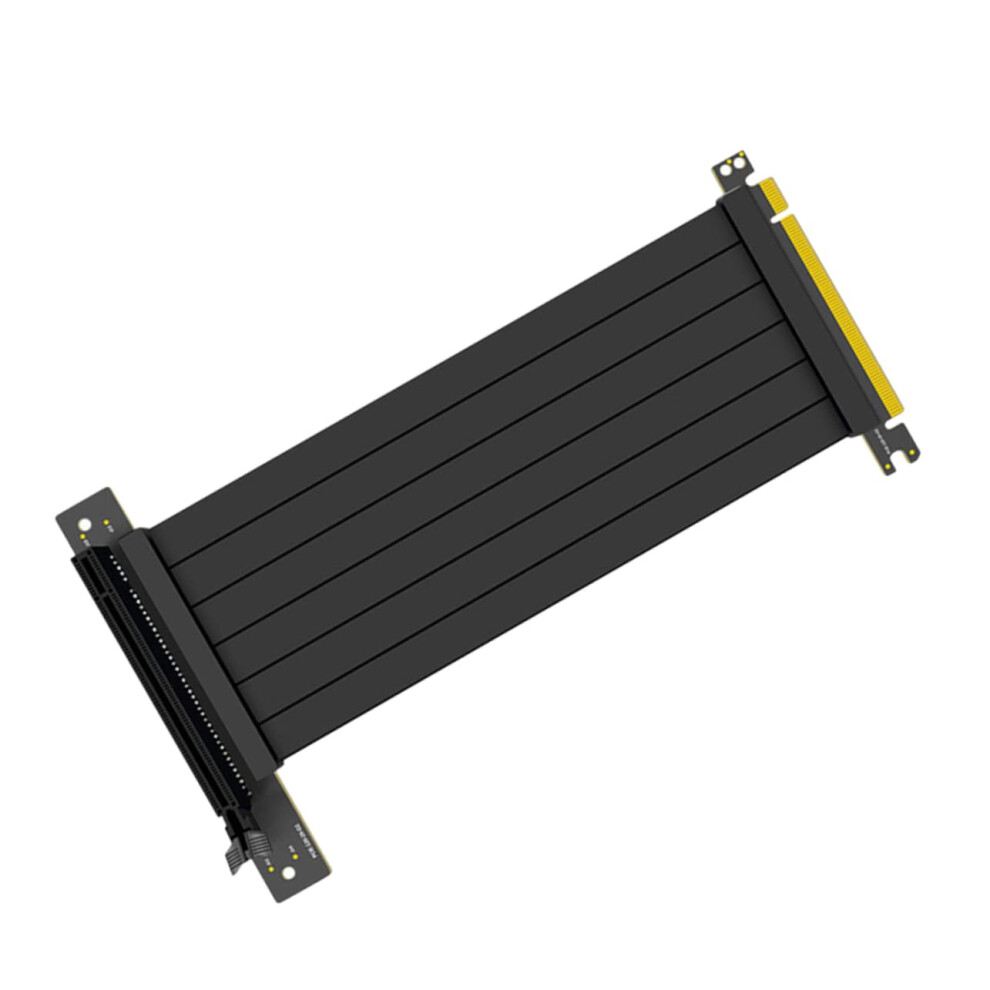 90Degree Graphics Card Adapter Cable Pcie Express Riser Cable Gpu Extension 50X10.2x8.4cm Gaming Setup 9412369067531