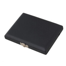 Oboe Reed Box Clarinet Saxophone Reed Case Cover Box for 6 Reeds Black