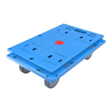 Furniture Trolley Luggage Trolley 4 Wheel Connectable Furniture Trolley Small Flat Transport Trolley No Handle