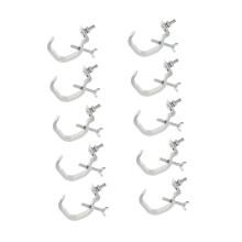 10Pcs Adjustable Aluminum Alloy Truss Clamp Light Hook For Stage Lighting Ceiling Hanging Moving Head LED Lights 3552mm