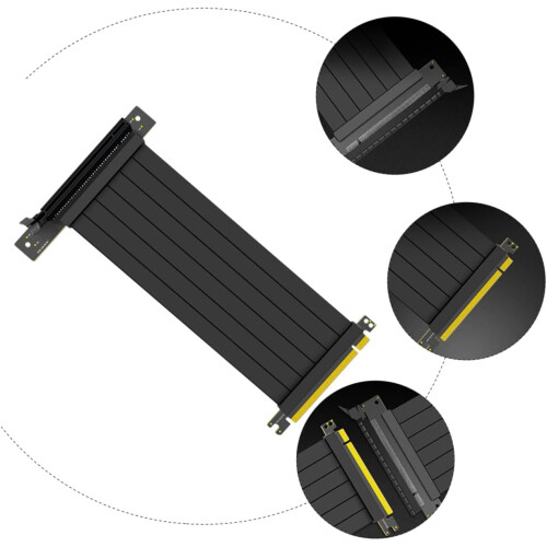 90degree Gpu Riser Cable PCIe Extender Kit for PCIe GPU Extension 2
