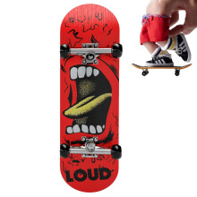 Skateboard Toy, Realistic Funny Pattern Finger Toy Skateboards Fingerboards