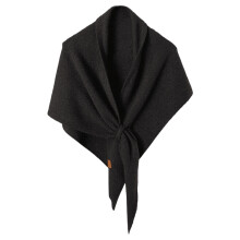 Modischer Wickelschal für Damen, weicher Strickschal,-Schwarz