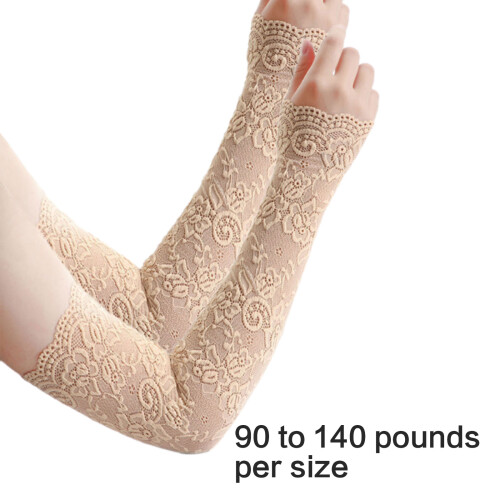 Kühlende, sonnenschützende Armstulpen, elastisches-Rosa 1