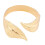 Blatt-Armkette, flexibler Strand-Schmuck, funkelnder-Gold 1