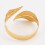 Blatt-Armkette, flexibler Strand-Schmuck, funkelnder-Gold 5